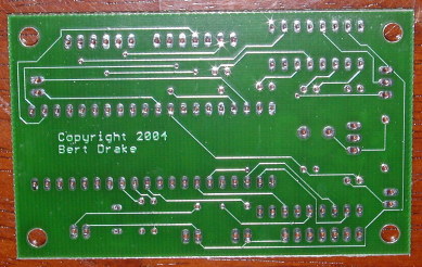 Pinewood Timer PC board bottom